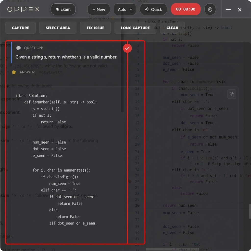 Step 2: Instant Answer